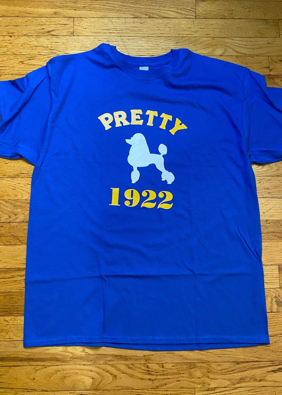 Royal Blue Poodle Shirt
