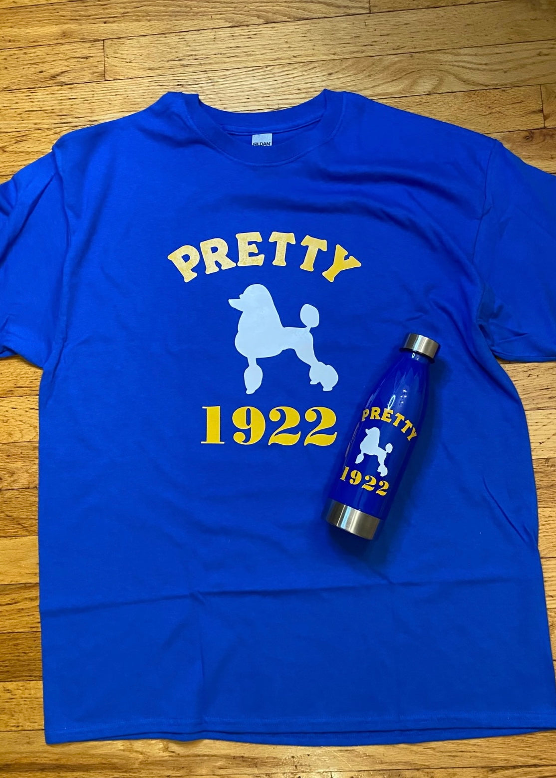 Royal Blue Poodle Shirt
