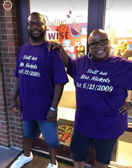Anniversary Shirts (Must Purchase 2 or more)